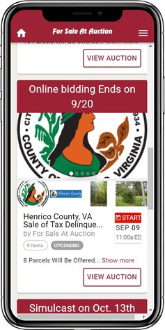 Image for Henrico County, VA Sale of Tax Delinquent Real Estate