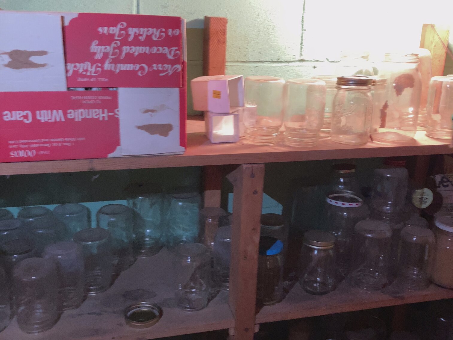 Miscellaneous Glass Jars