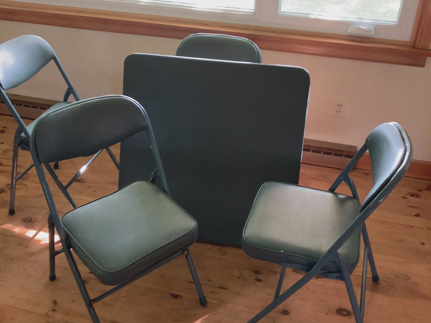 Card Table and Chairs