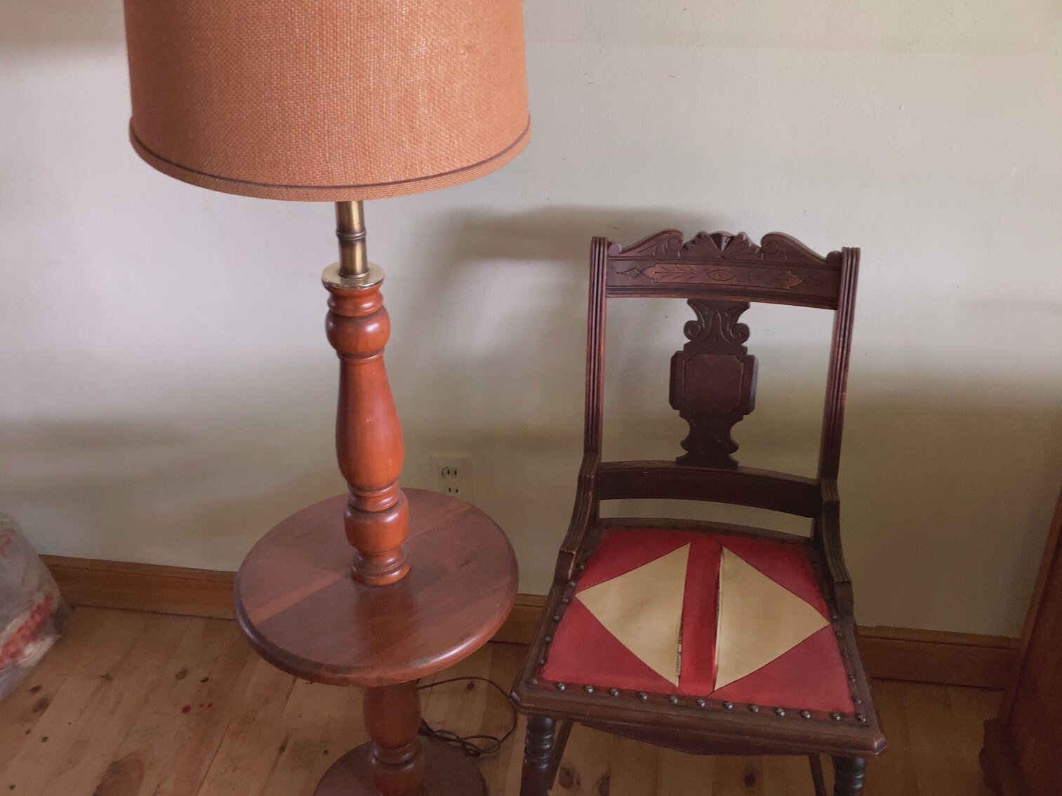 Chair and Lamp