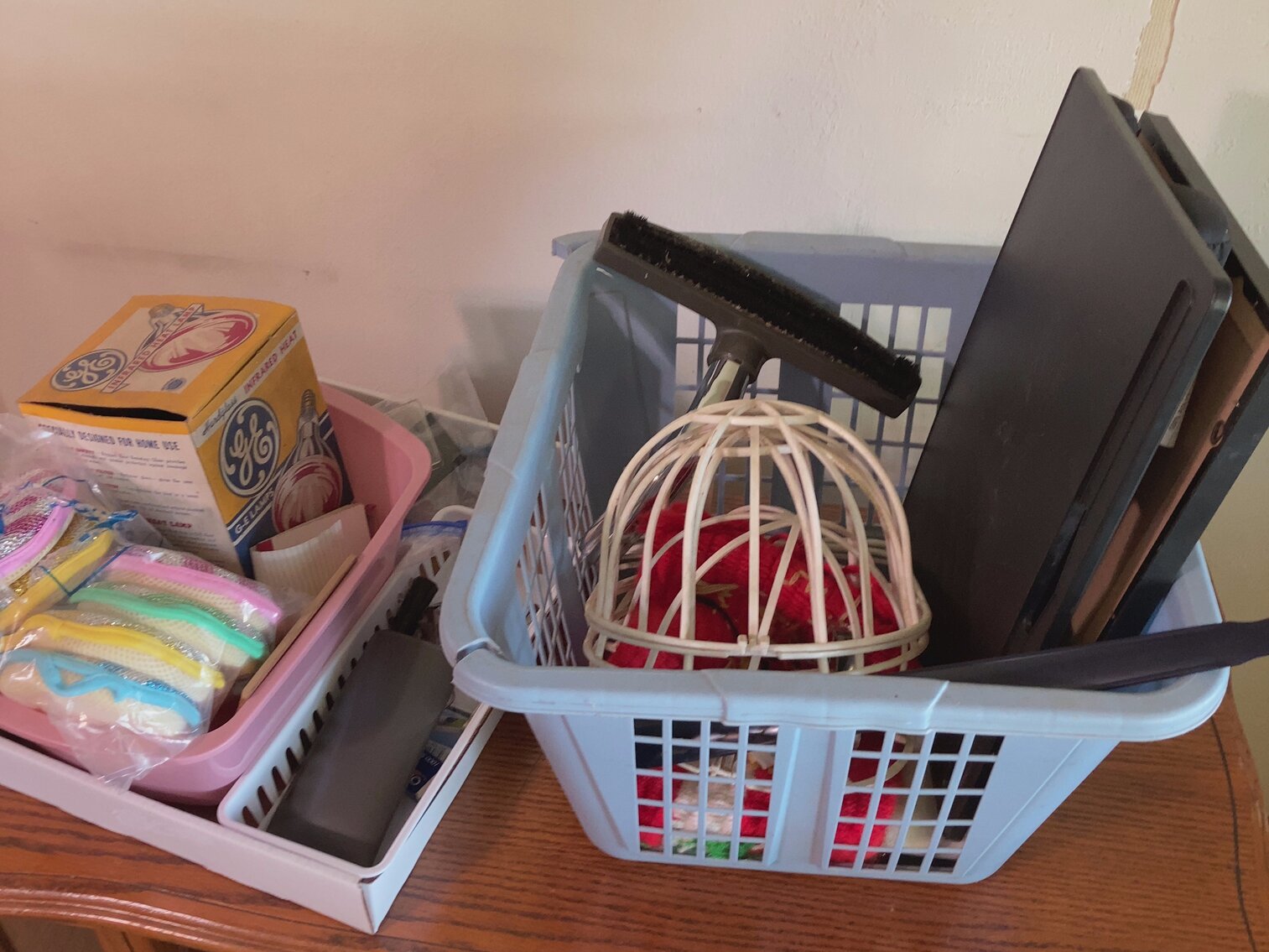 Clothes Basket, Cap Racks and More