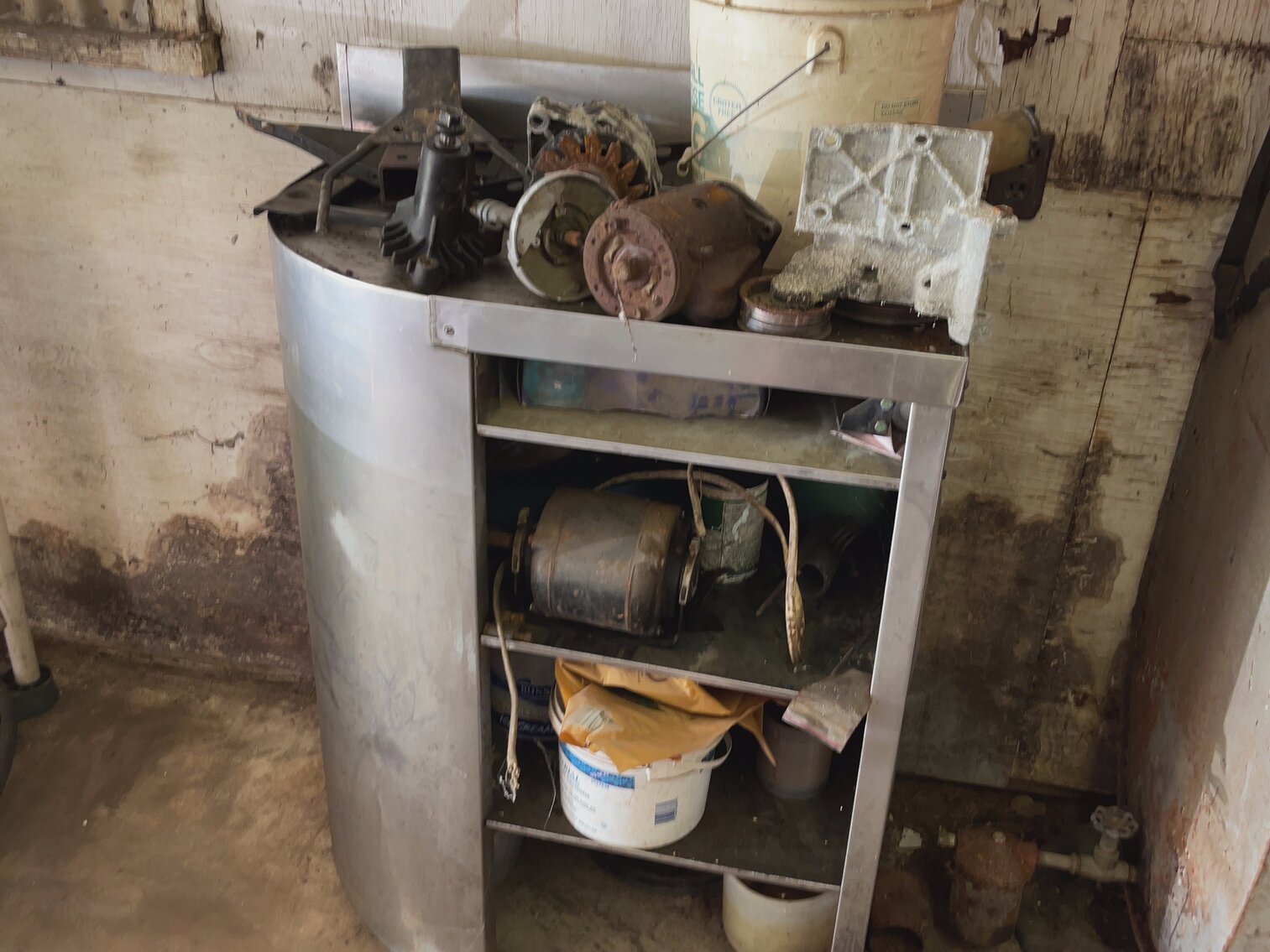 Steel Shelf and Miscellaneous Motors