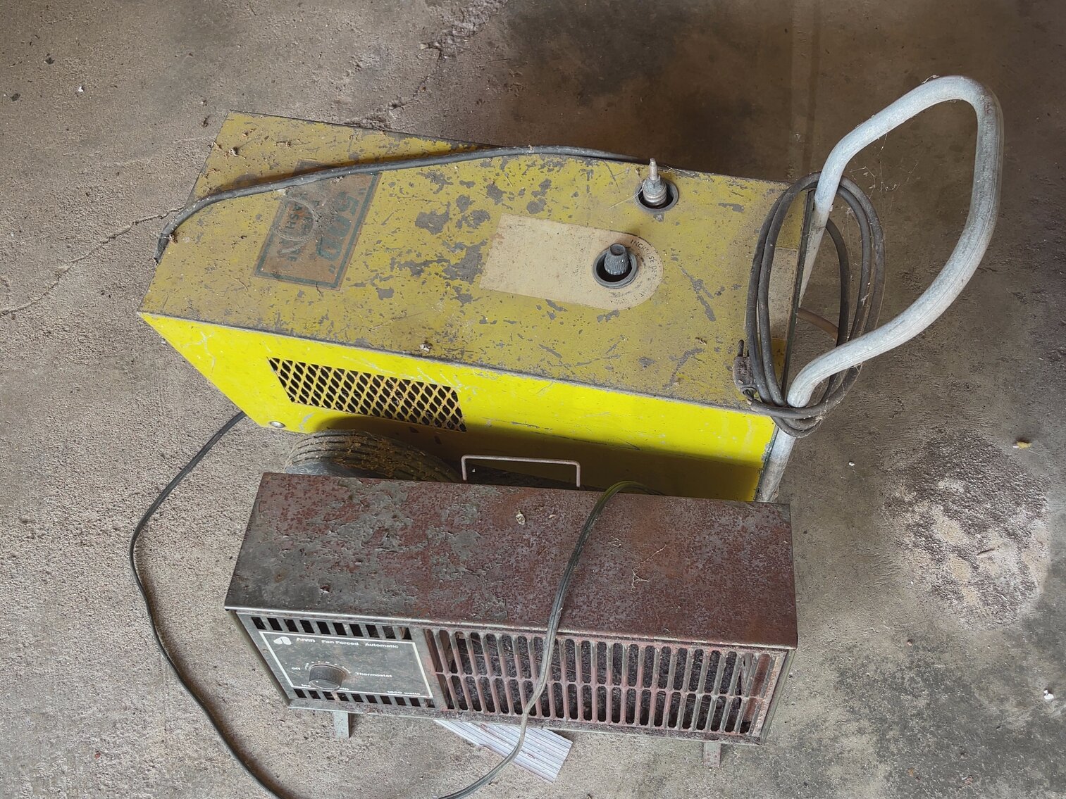 Antique Pressure Washer and Heater