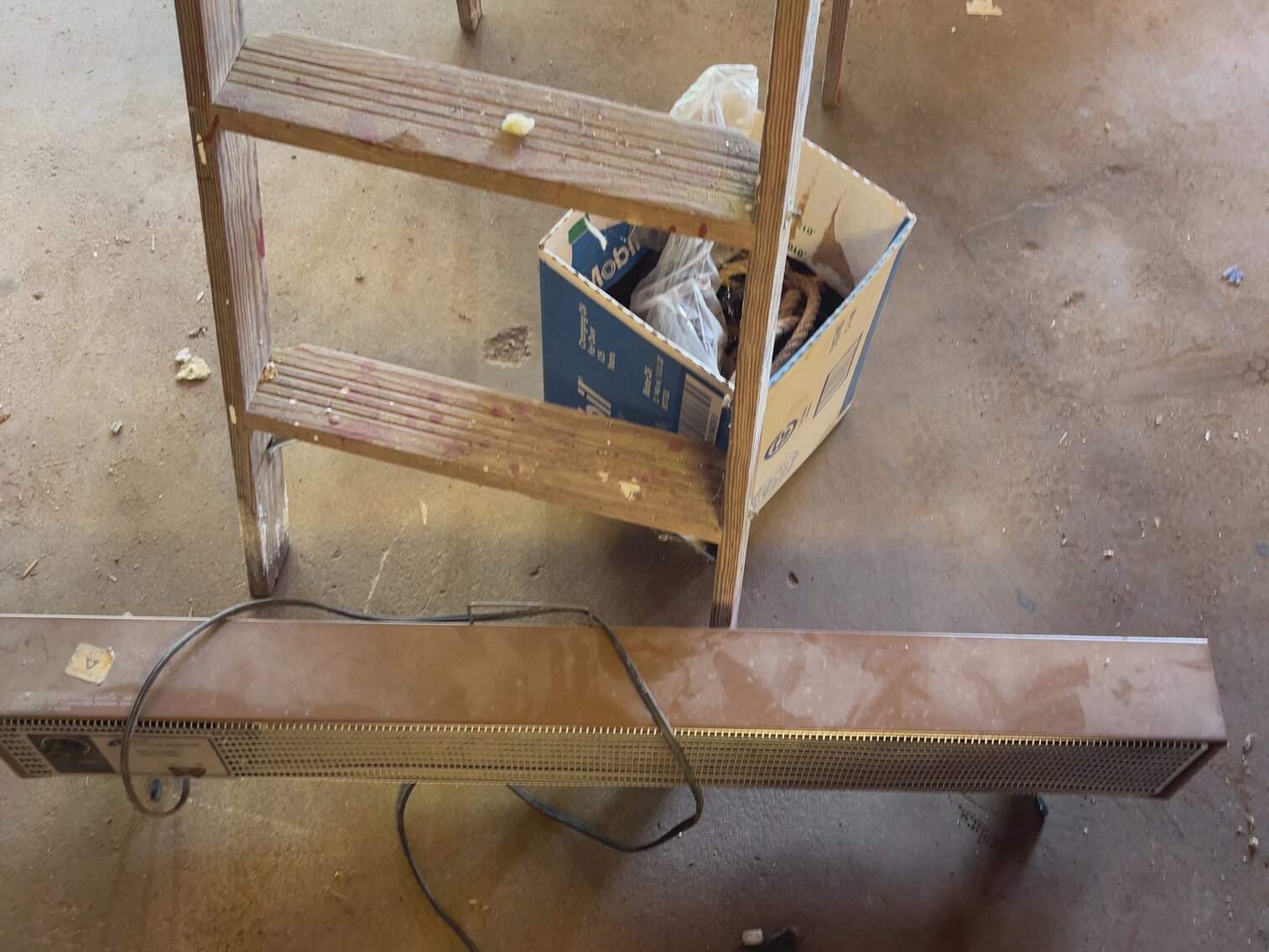 Ladder and Heater