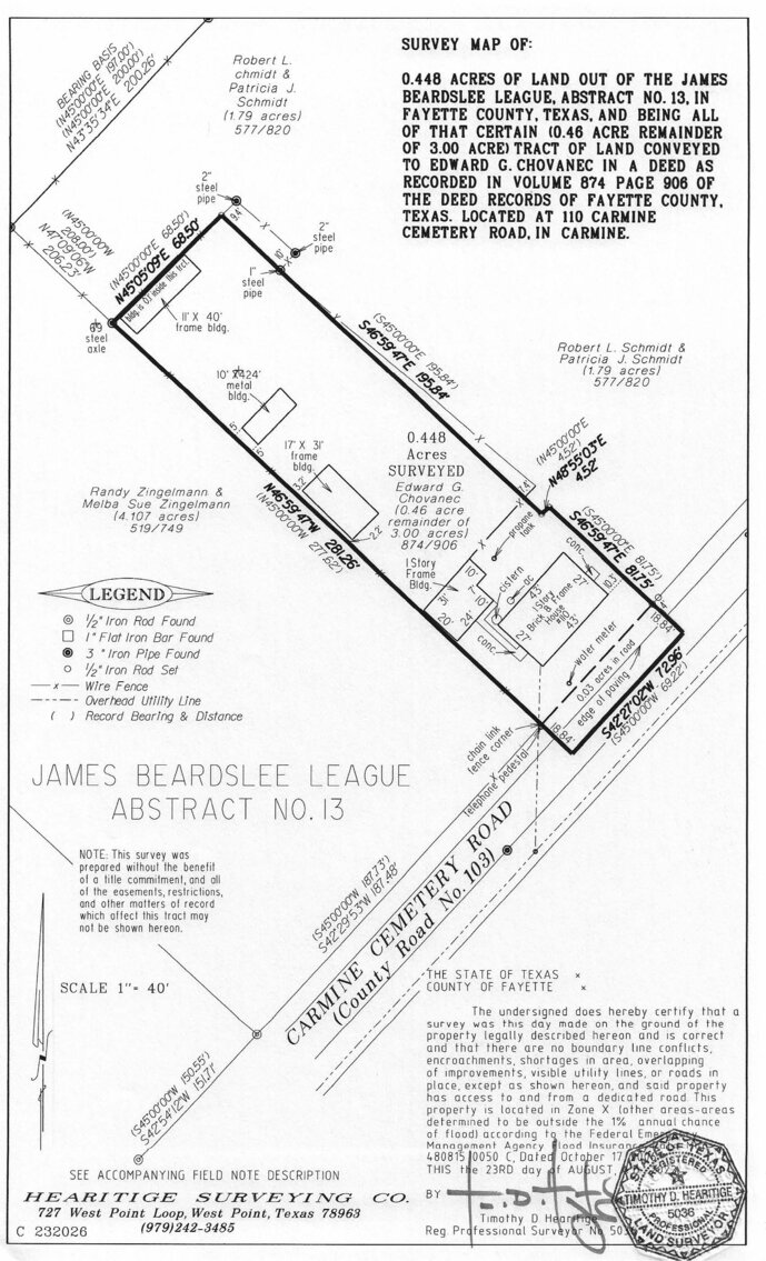 Image for 110 Carmine Cemetery Road, Carmine, TX - Fayette County