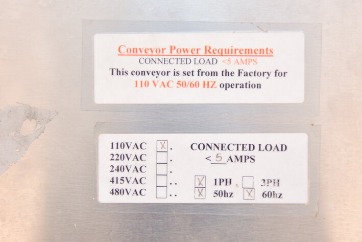 Image for ***SOLD*** MJK1136 Norland SC5000 Conveyor