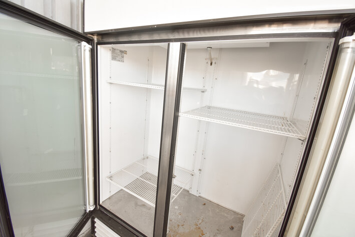 Image for ***SOLD*** MJK1155 True GDM-49-HC~TSL01 Double Swing Glass Door Refrigerator