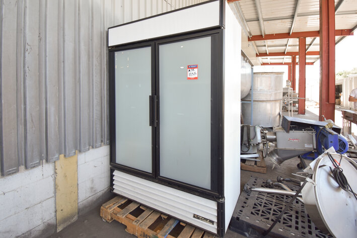 Image for ***SOLD*** MJK1155 True GDM-49-HC~TSL01 Double Swing Glass Door Refrigerator