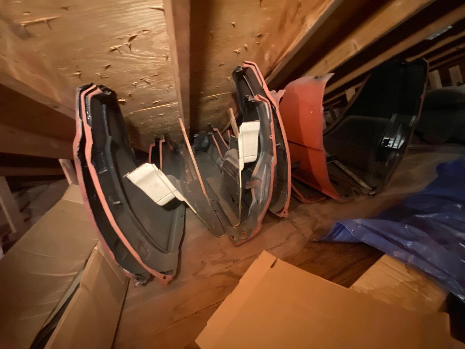 Image for (4) Thunderbirds, Parts, Accessories - All As 1 Bulk Lot (Radford)