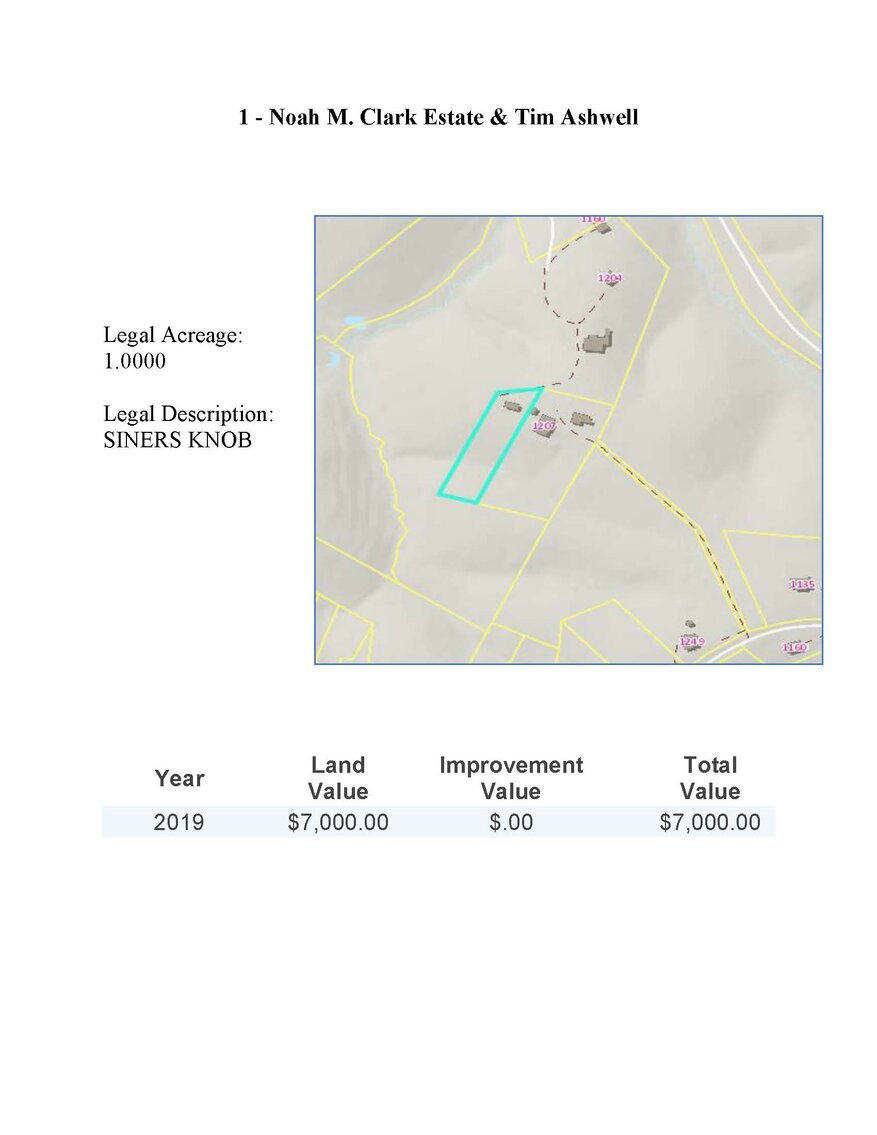 Image for N-1 1.0 acre +/- off of Cain Drive and Gravel Hill Road