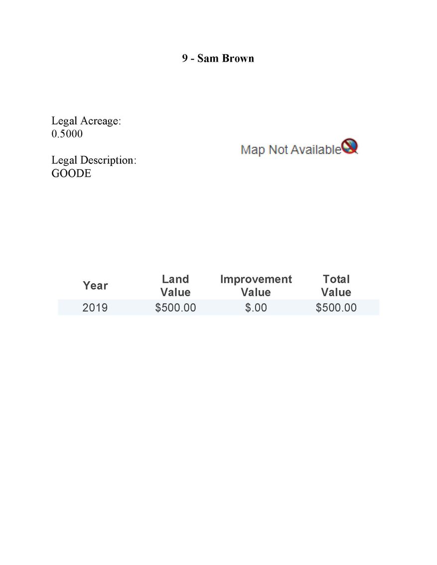 Image for N-9 Unmapped 0.5 acre +/- near Goodes Crossing, North of the N. & W. R. R.