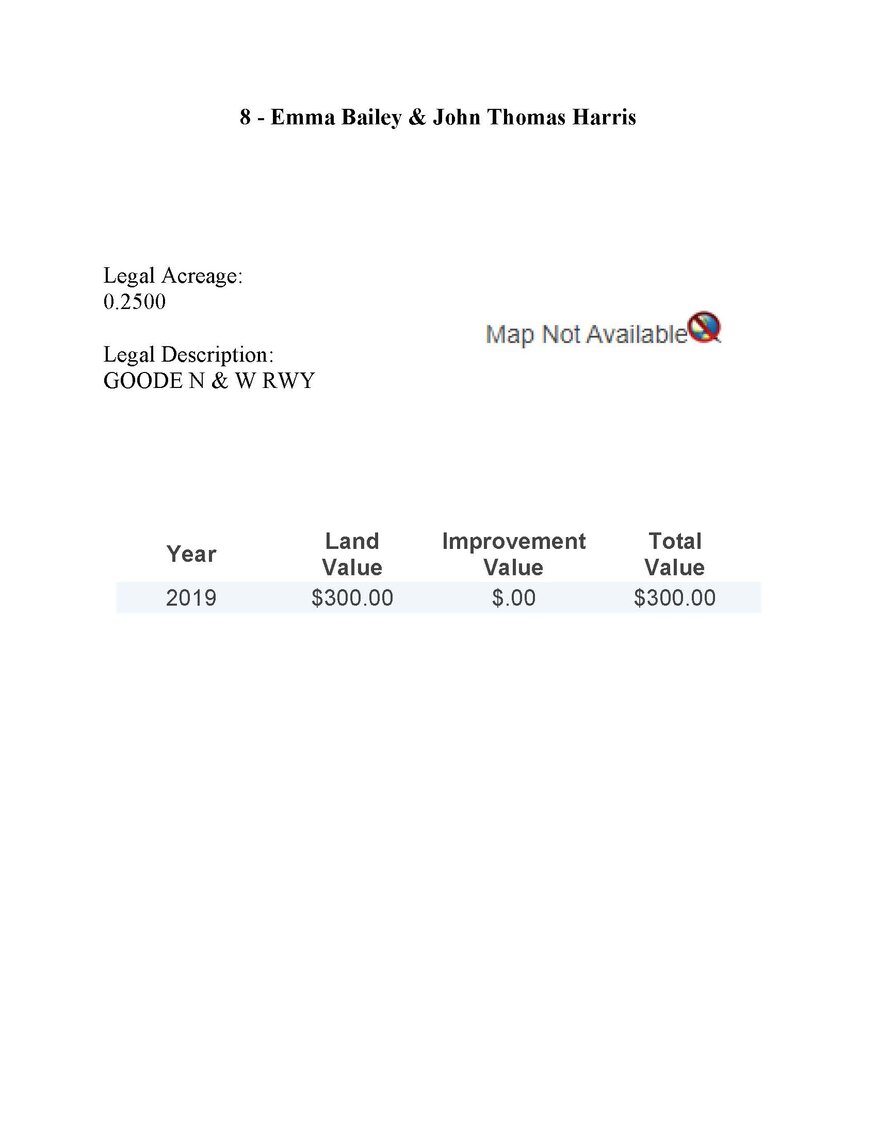 Image for N-8 Unmapped 0.25 acre +/- in or near Goode