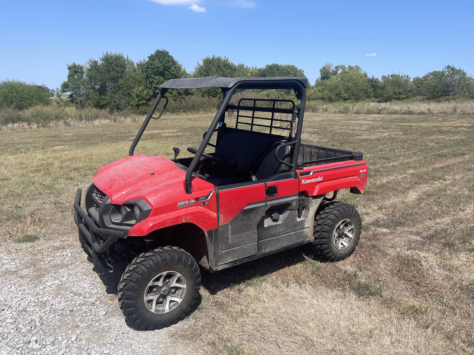John Deere 2520, Kawasaki Mule Pro, Guns & Equipment photo 2