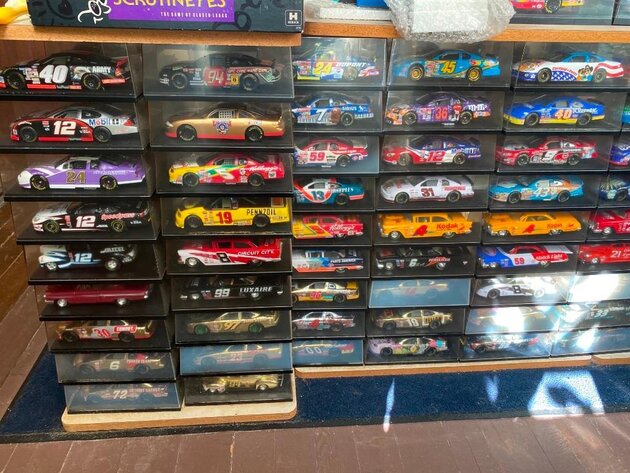 Image for NASCAR Collection, 2500+/- Diecasts, Posters, NASCAR Sheet Metal - All As 1 Bulk Lot (Maple)