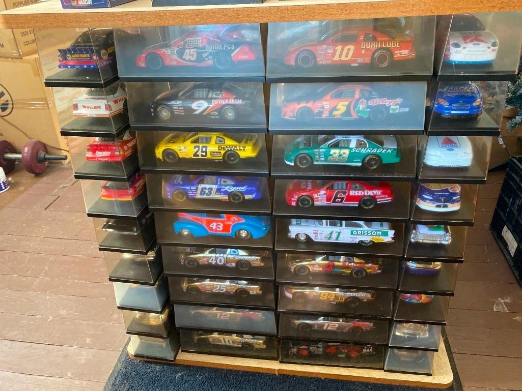 Image for NASCAR Collection, 2500+/- Diecasts, Posters, NASCAR Sheet Metal - All As 1 Bulk Lot (Maple)