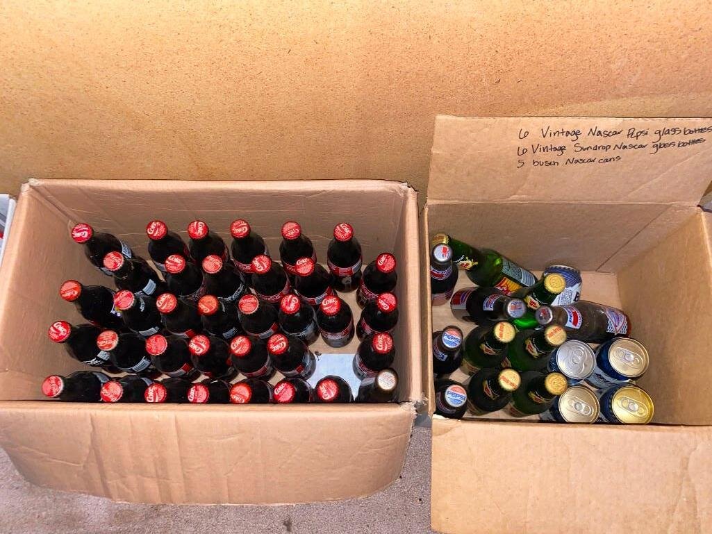 Image for NASCAR Collection, 2500+/- Diecasts, Posters, NASCAR Sheet Metal - All As 1 Bulk Lot (Maple)