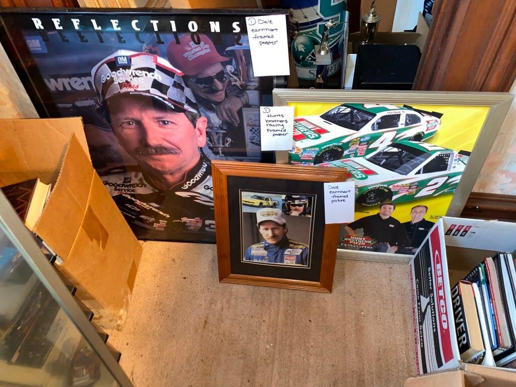 Image for NASCAR Collection, 2500+/- Diecasts, Posters, NASCAR Sheet Metal - All As 1 Bulk Lot (Maple)