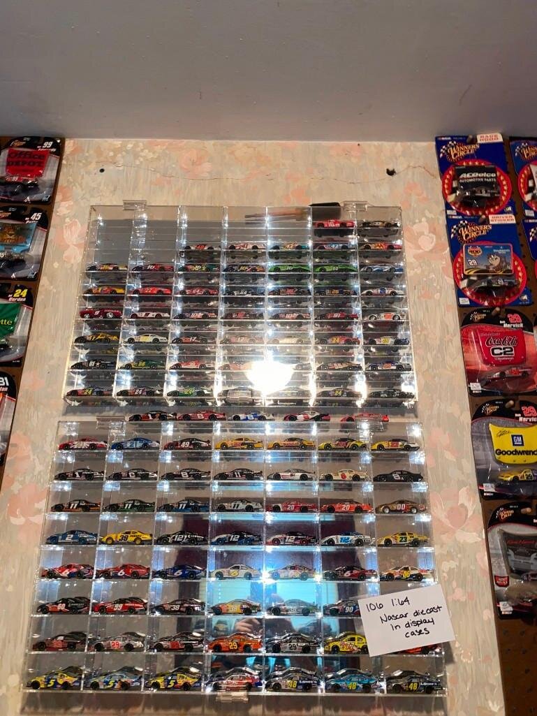 Image for NASCAR Collection, 2500+/- Diecasts, Posters, NASCAR Sheet Metal - All As 1 Bulk Lot (Maple)