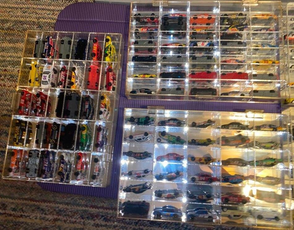 Image for NASCAR Collection, 2500+/- Diecasts, Posters, NASCAR Sheet Metal - All As 1 Bulk Lot (Maple)