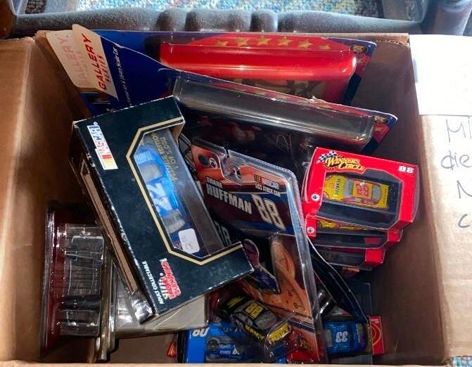Image for NASCAR Collection, 2500+/- Diecasts, Posters, NASCAR Sheet Metal - All As 1 Bulk Lot (Maple)