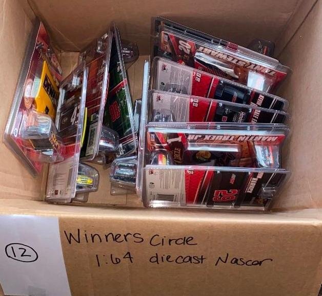 Image for NASCAR Collection, 2500+/- Diecasts, Posters, NASCAR Sheet Metal - All As 1 Bulk Lot (Maple)