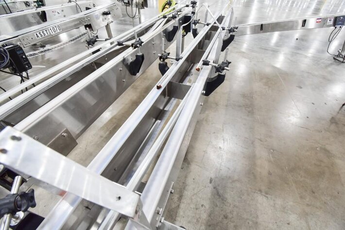 Image for ***SOLD*** MJK1185 Conveyor Segment no motor no belt 9' x 8