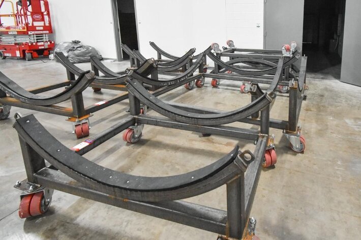 Image for ***SOLD*** MJK1196 Lot of New Tank Saddles