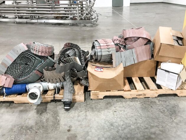 Image for MJK1197 2 Pallets of Conveyor Belts