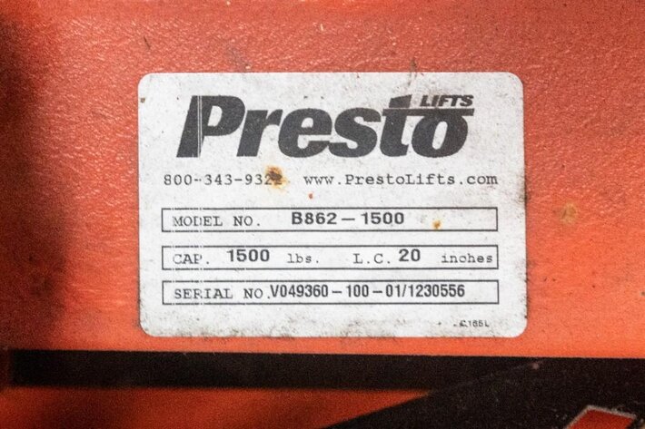 Image for MJK1203 Presto Lift