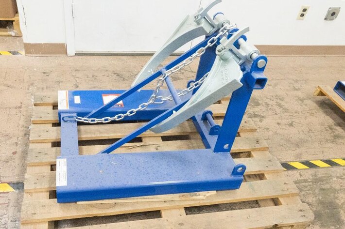 Image for MJK1206 Vestill Fork Mounted Poly Drum Handler