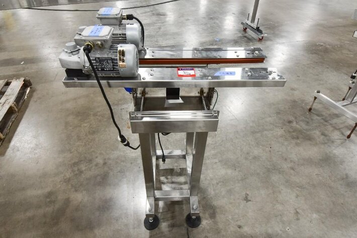Image for ***SOLD*** MJK1222 A Packs Transfer Conveyor with Variable Speed Controller