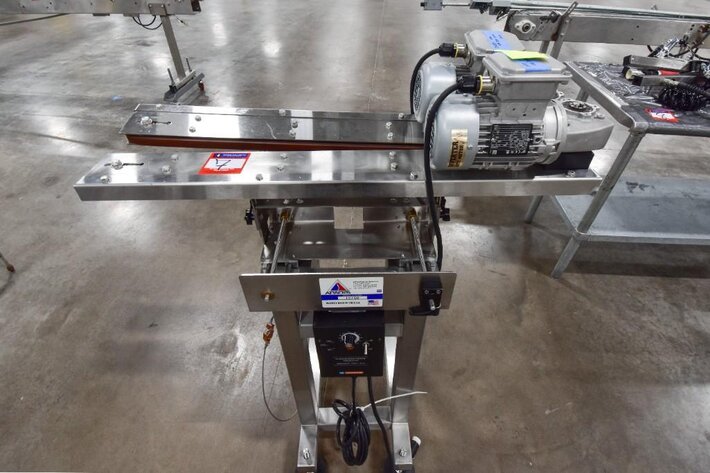 Image for ***SOLD*** MJK1224 A Packs Transfer Conveyor with Variable Speed Controller