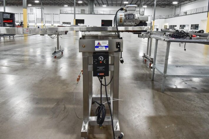 Image for ***SOLD*** MJK1224 A Packs Transfer Conveyor with Variable Speed Controller