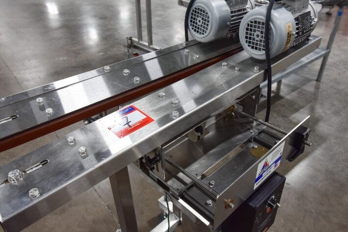 Image for ***SOLD*** MJK1224 A Packs Transfer Conveyor with Variable Speed Controller