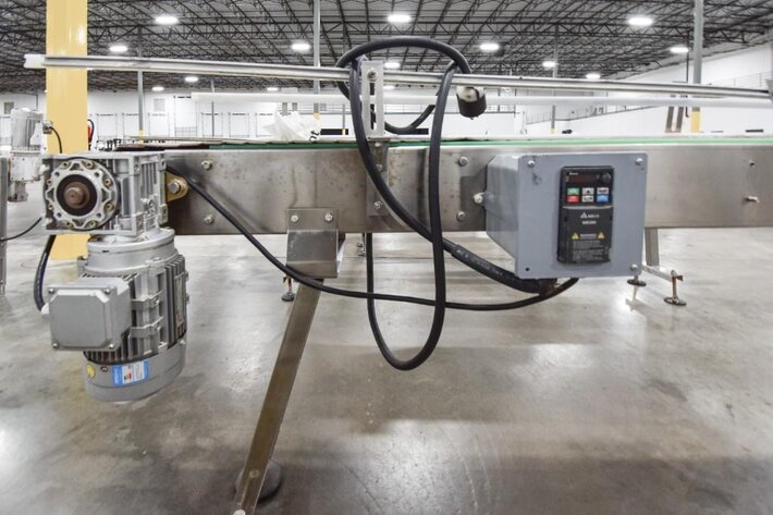 Image for ***SOLD***  MJK1225 Conveyor with Motor and Controller 10' x 8''