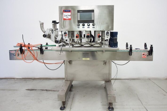 Image for MJK1237 XGJ-120 Automatic Capper with Elevator