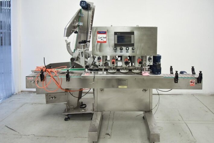 Image for MJK1237 XGJ-120 Automatic Capper with Elevator