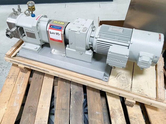 Image for ***SOLD***MJK1239 Durrex 40TLS6-3C Rotary Lobe Pump