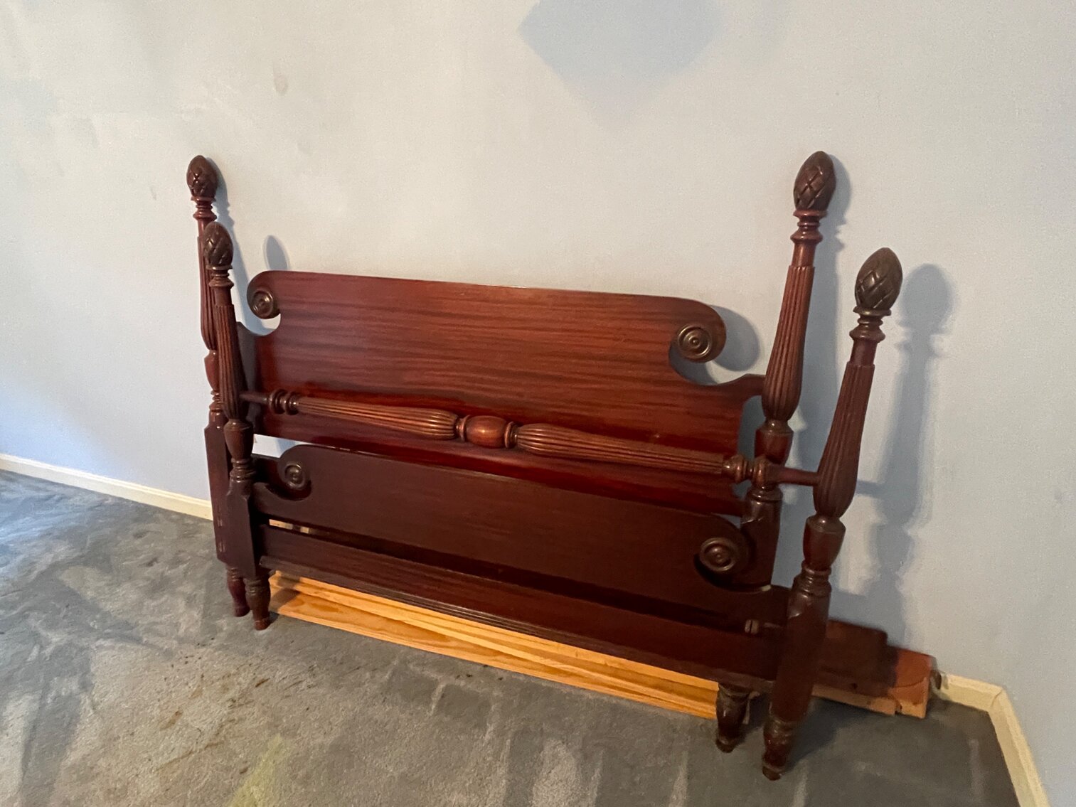 Bed, Dresser, & Chest of Drawers
