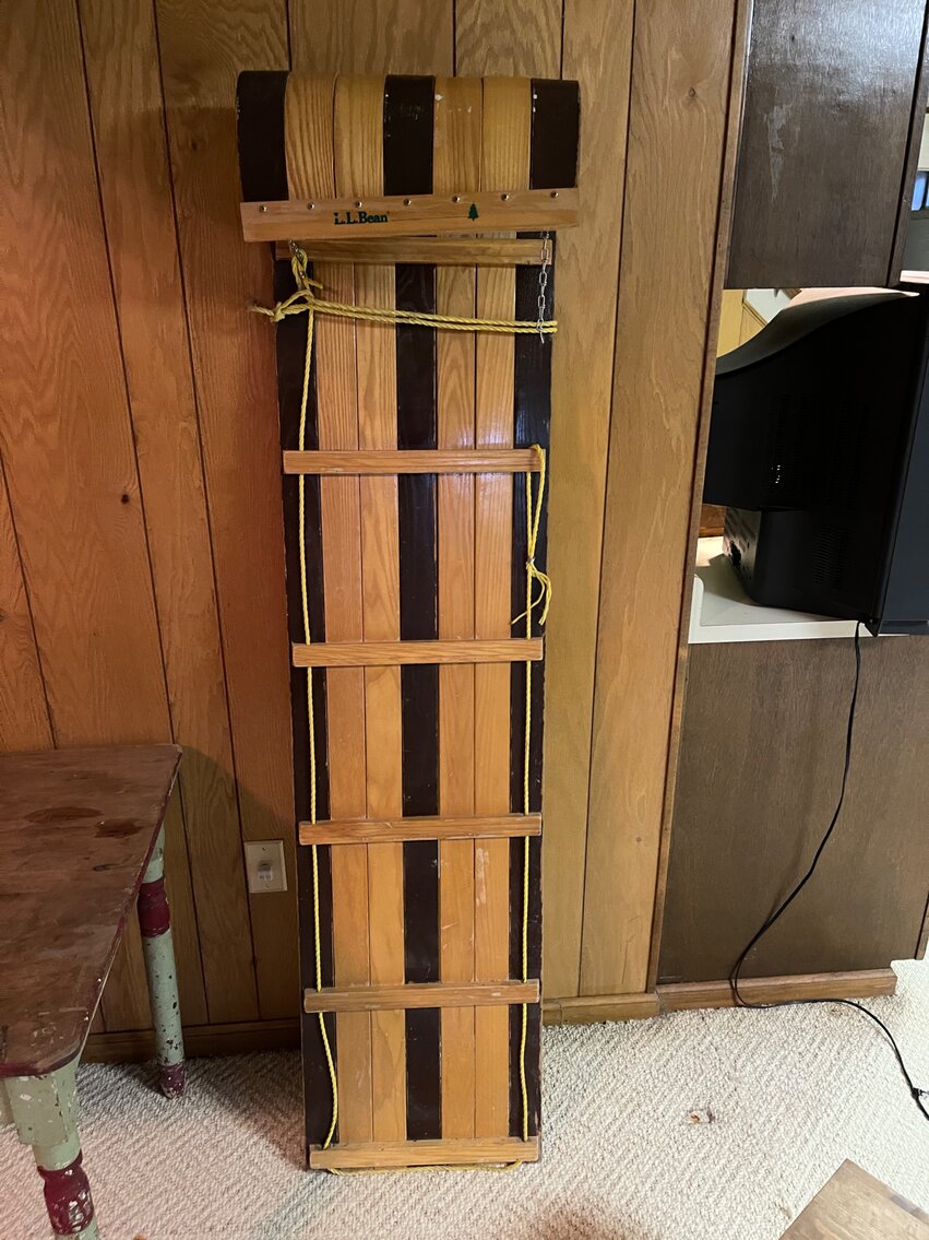 Toboggan Sled