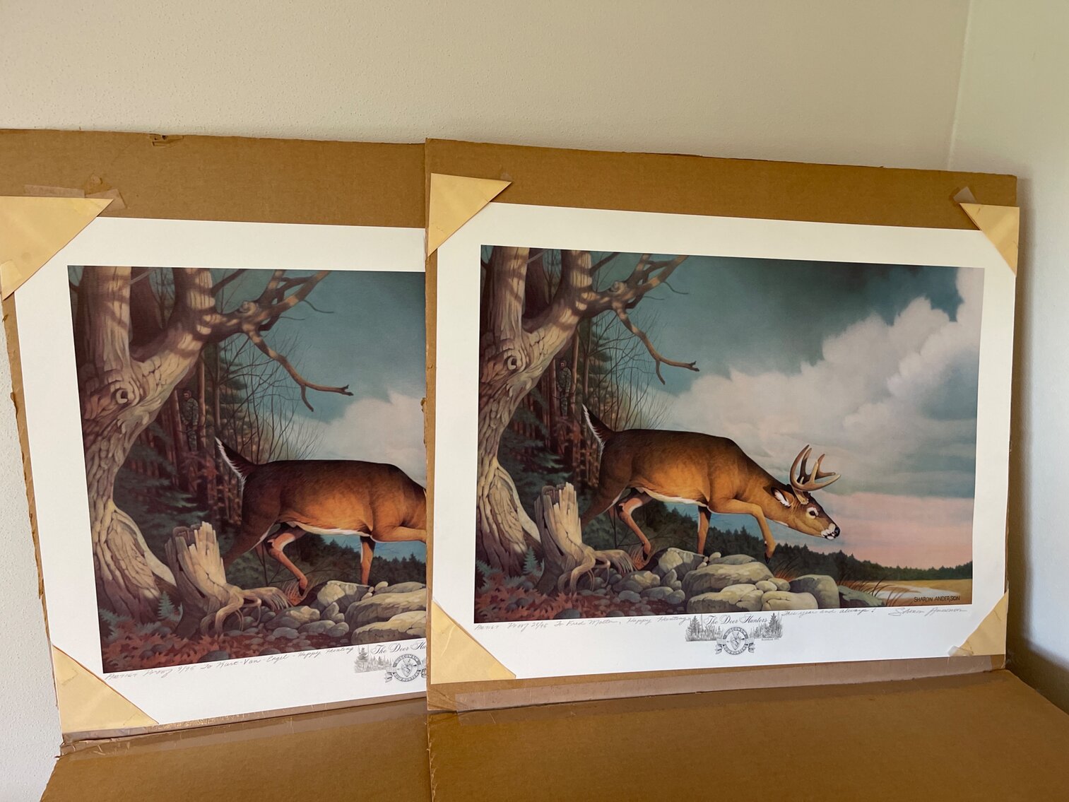 Sharon Anderson Signed and Numbered Artists Proofs