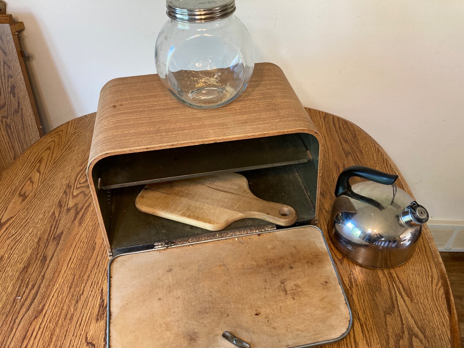 Vintage Bread Box, Canister Box and More