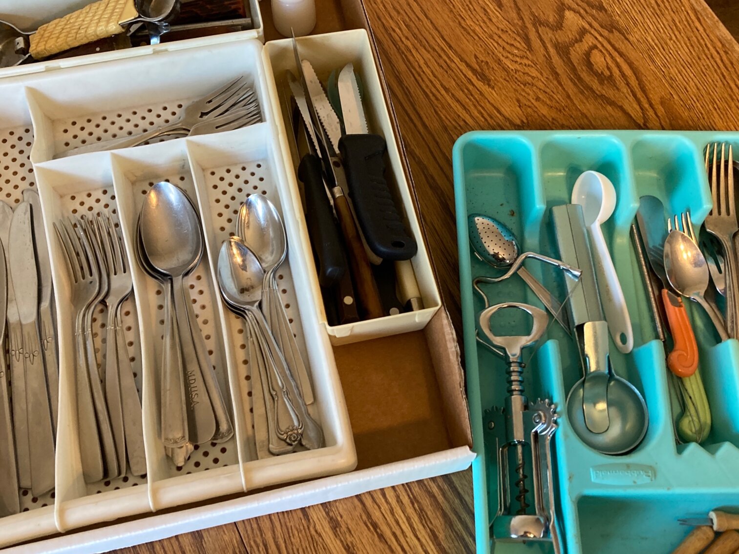Utensils and Trays