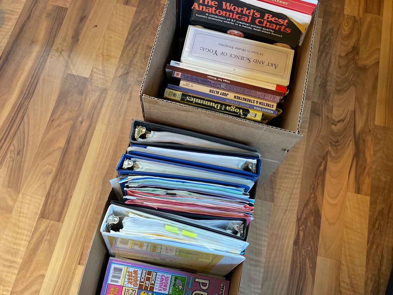 Yoga Binders and Misc Yoga Training