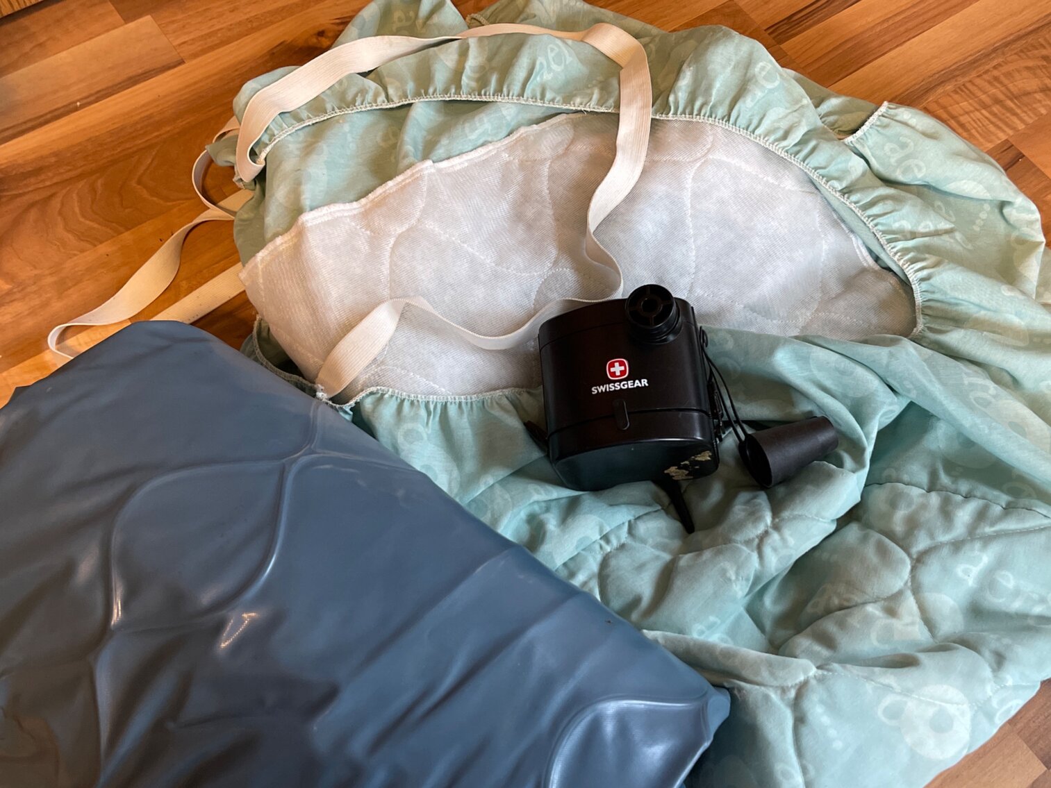 Air Mattress, Pad and Pump