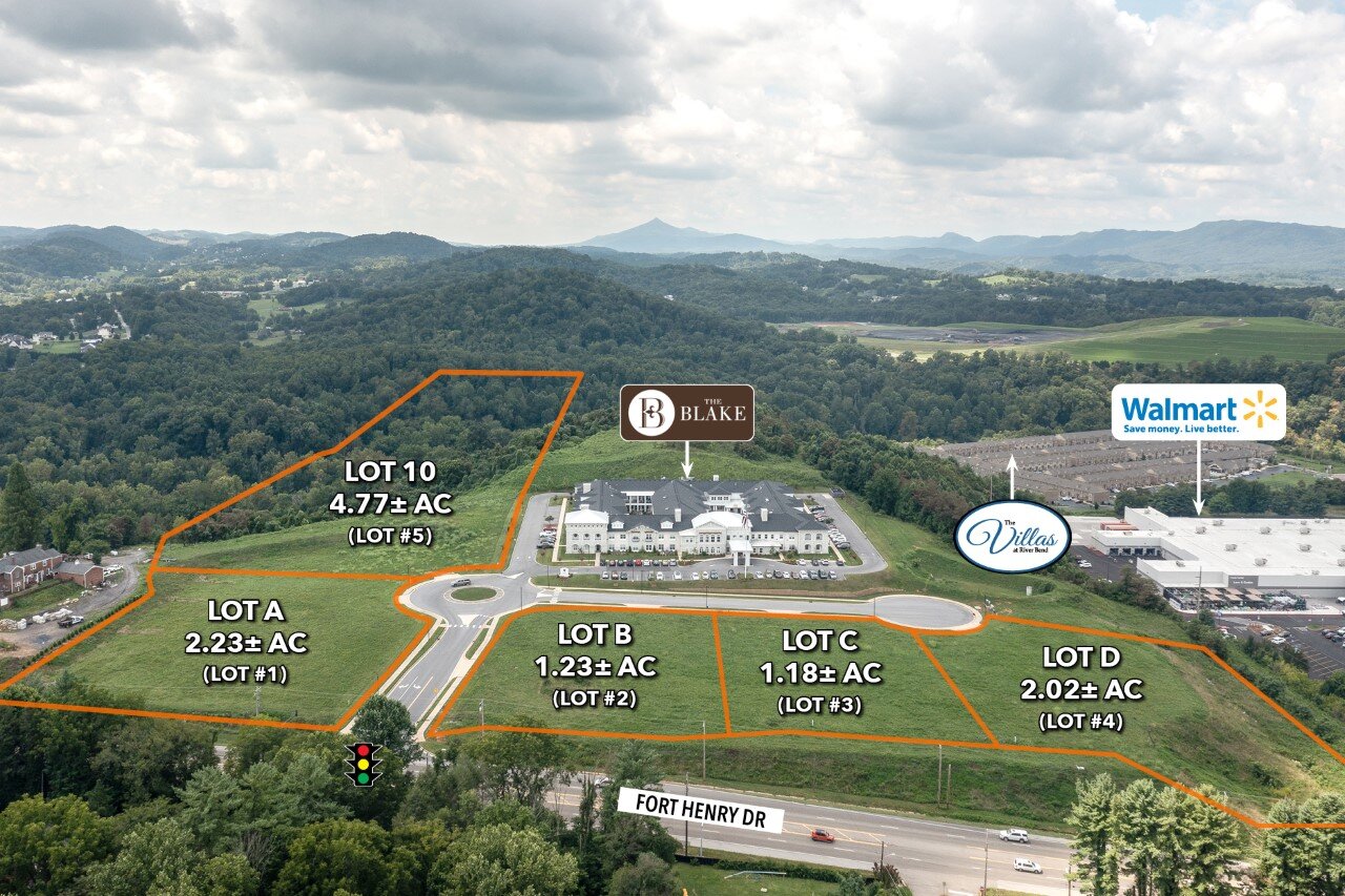 Prime Development Opportunity in Kingsport, Tennessee! 5 Commercial