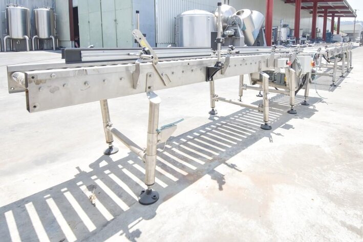 Image for ***SOLD*** MJK1156 Straight Gravity Roller Conveyor