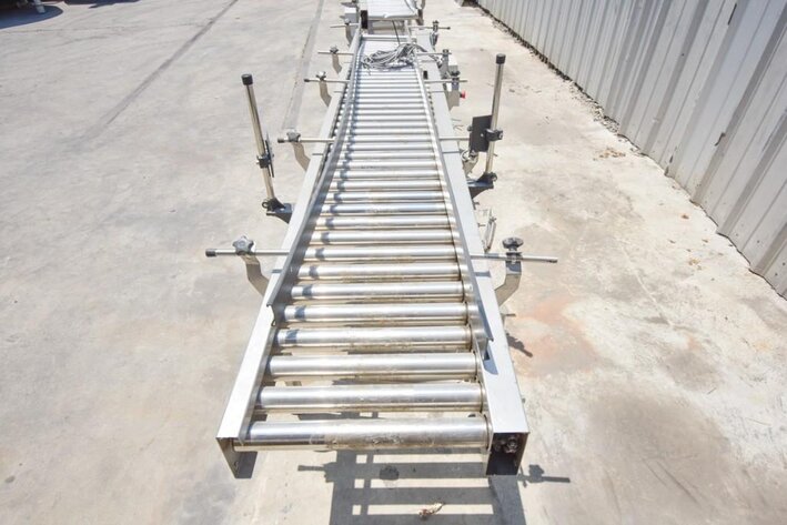 Image for ***SOLD*** MJK1156 Straight Gravity Roller Conveyor