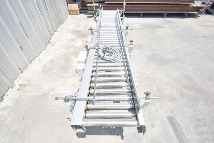 Image for ***SOLD*** MJK1156 Straight Gravity Roller Conveyor