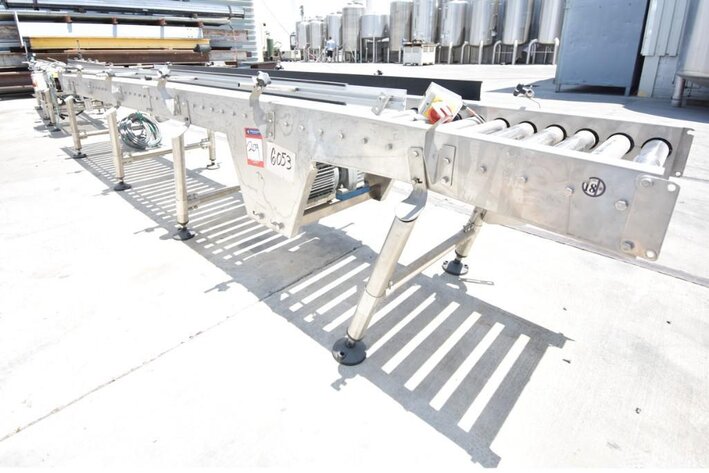 Image for ***SOLD*** MJK1157 Straight Gravity Roller Conveyor
